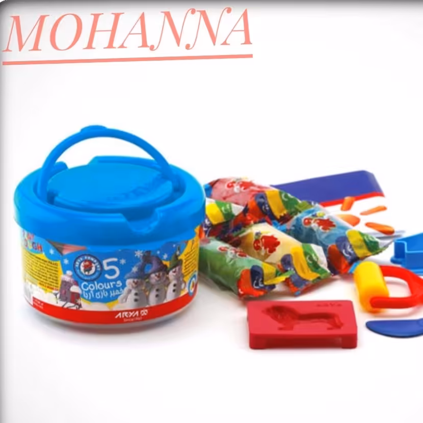 خمیر بازی5 رنگ آریا