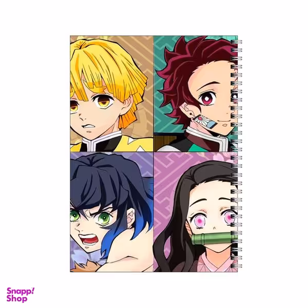 دفتر مشق 80 برگ بامبیلیپ طرح انیمه شیطان کش کد 5132251