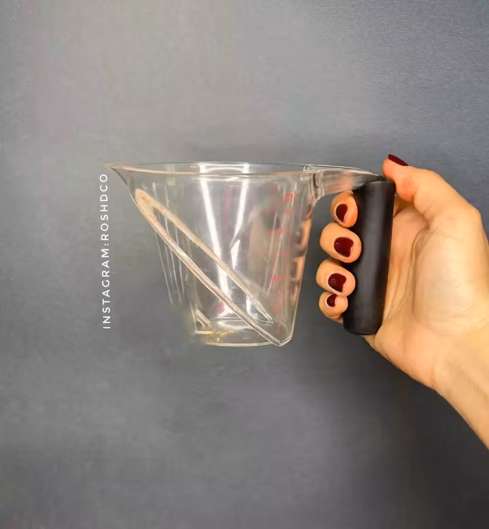 بشر-پیمانه اکسیدان و رنگ