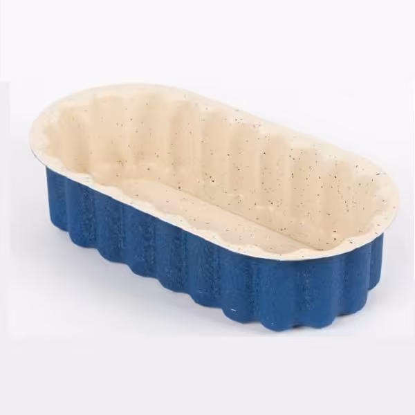 قالب کیک کته و تهچین مدل شارلوت بیضی کف برجسته گرانیتی


