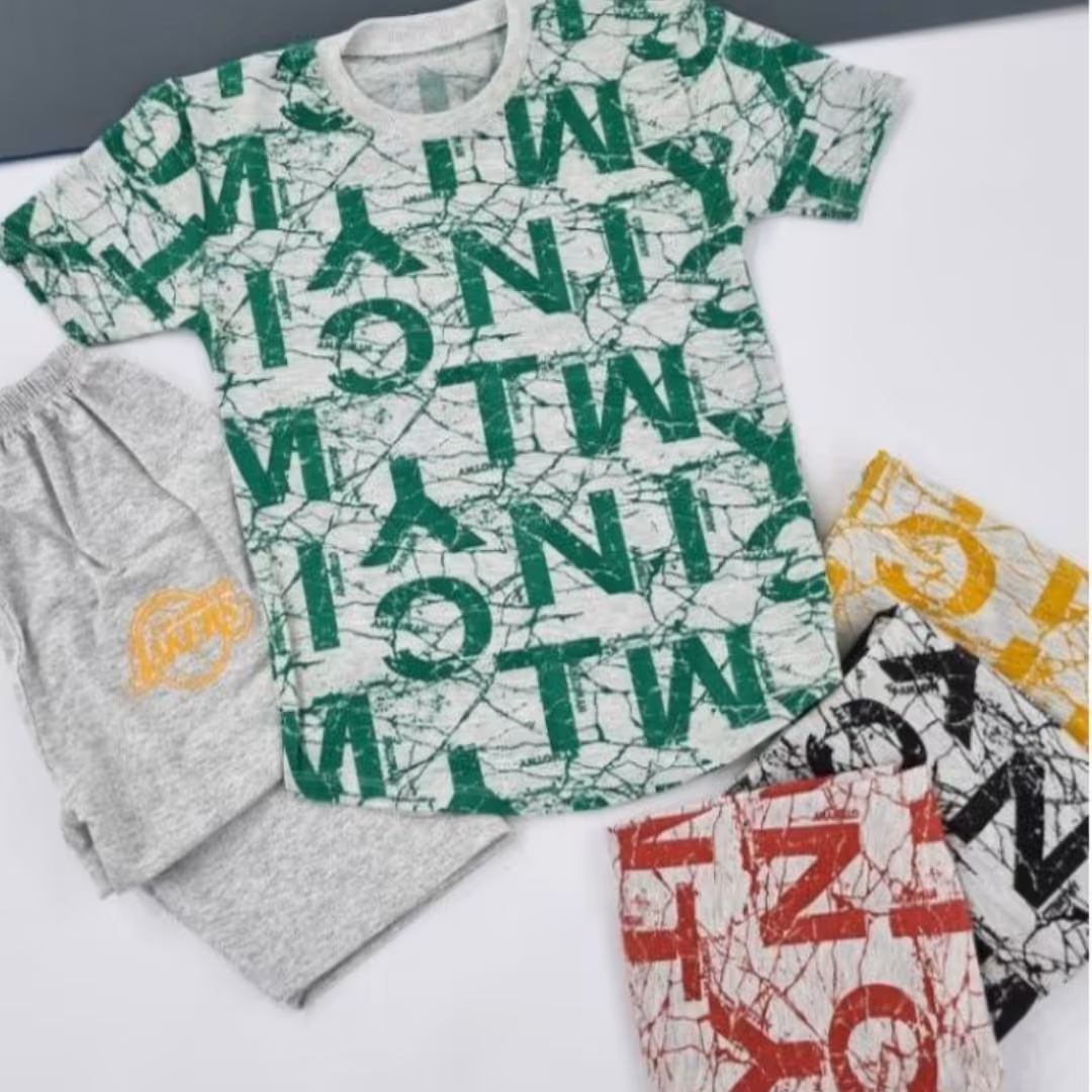 تیشرت شلوارک پسرانه اعلا پرفروش وشیک ارسال رایگان