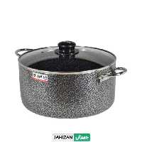 قابلمه تابان مدل چکشی درب پیرکس سایز 28
