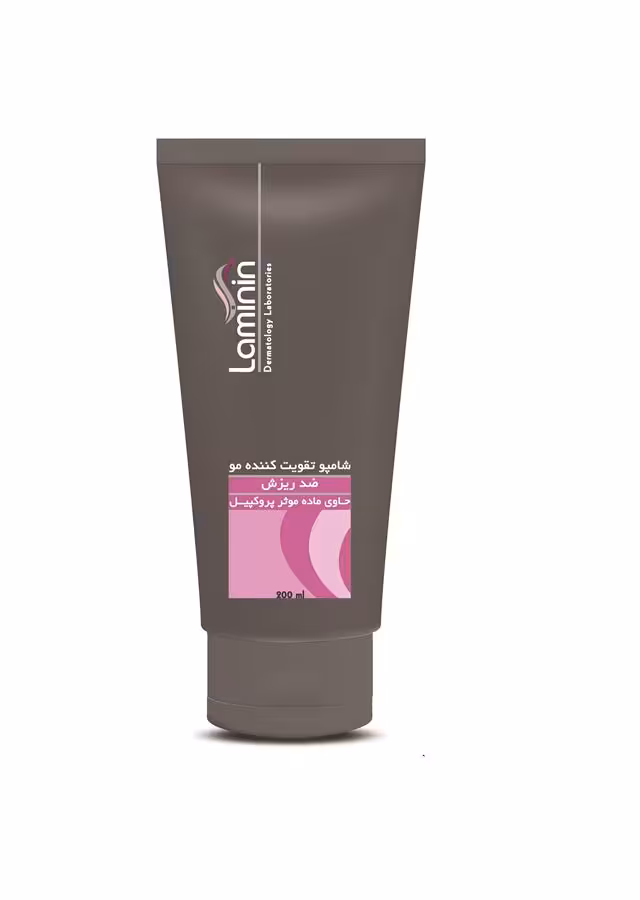 شامپو تقویت کننده و ضد ریزش لامینین حجم 200 میلی لیتر