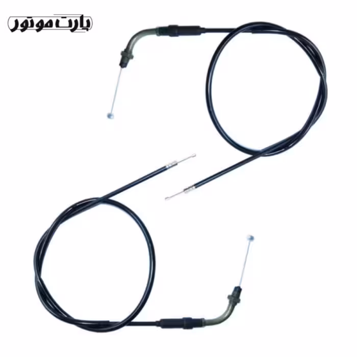 سیم گاز موتور سیکلت رادیکال مجموعه دو عددی