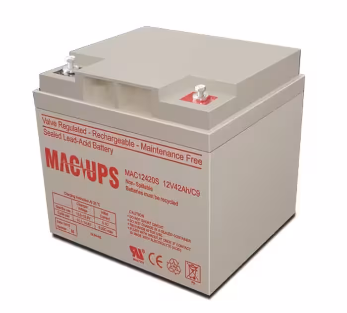 باتری یو پی اس مدل MAC 12420 فاراتل 12 ولت 42 آمپر ساعت