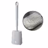 برس و فرچه توالت سیلیکونی دیواری بدون سوراخ کردن دیوار مدل پرز بلند WS-116