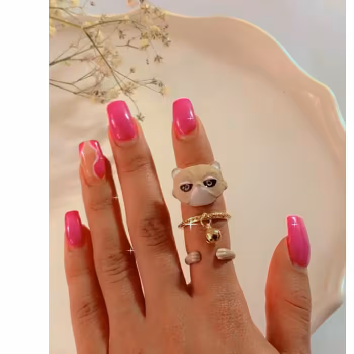 انگشتر طرح حیوان