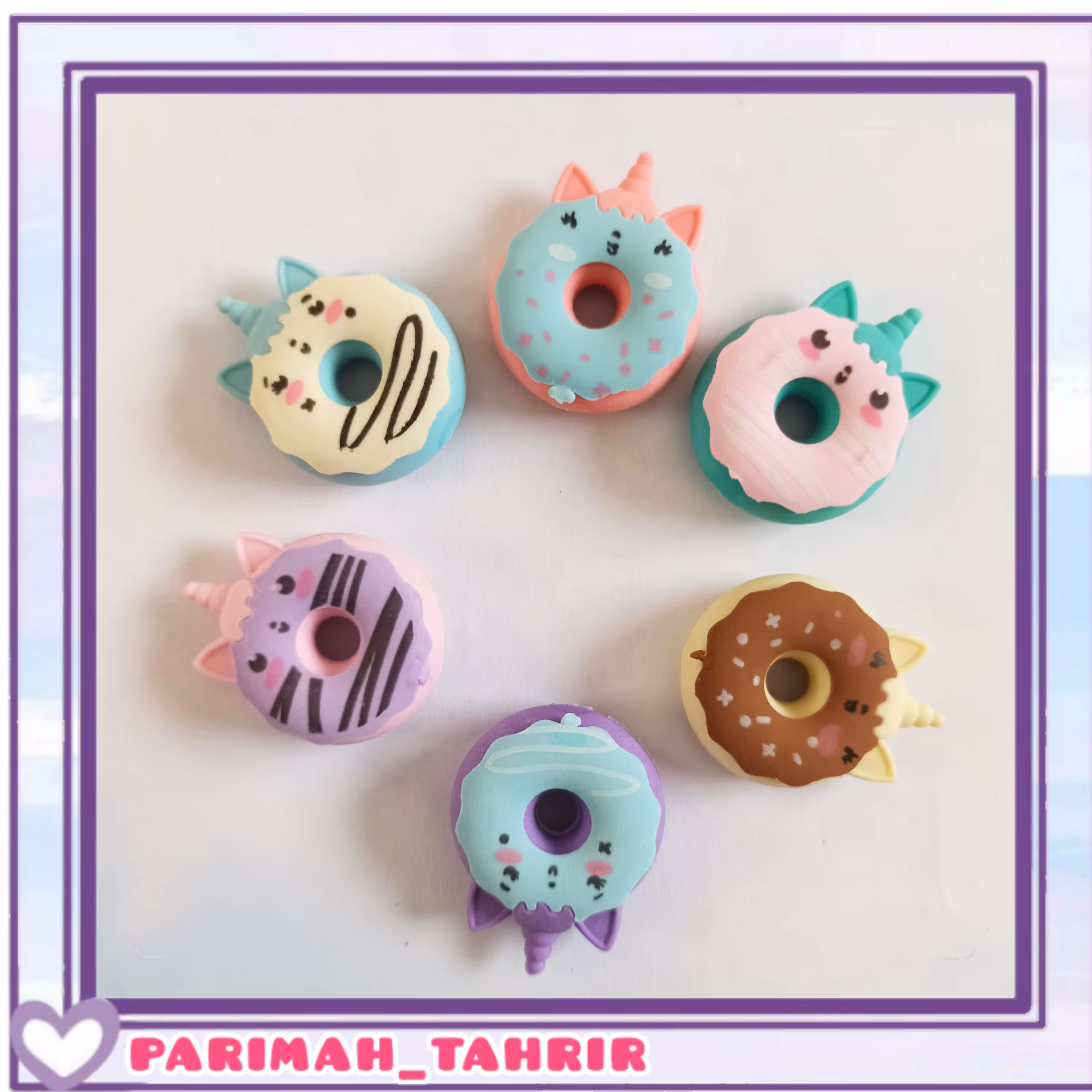 پاکن دونات تک شاخ. بسیار تمیز پاک میکنه. سایز 3 در3.5 سانت.ارسال سریع.بسته بندی شیک.اشانتیون