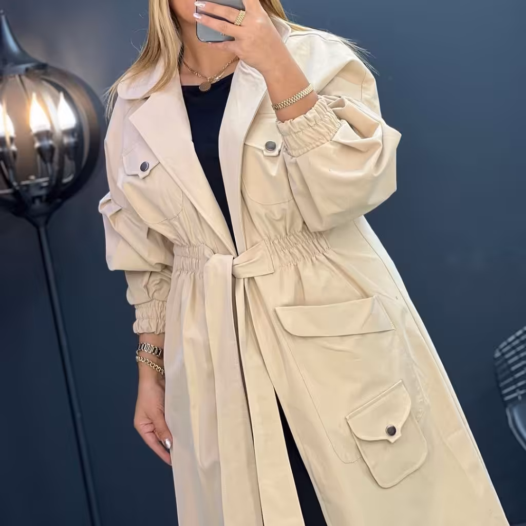 بارانی زیبا و زنانه مدل ژینوس 