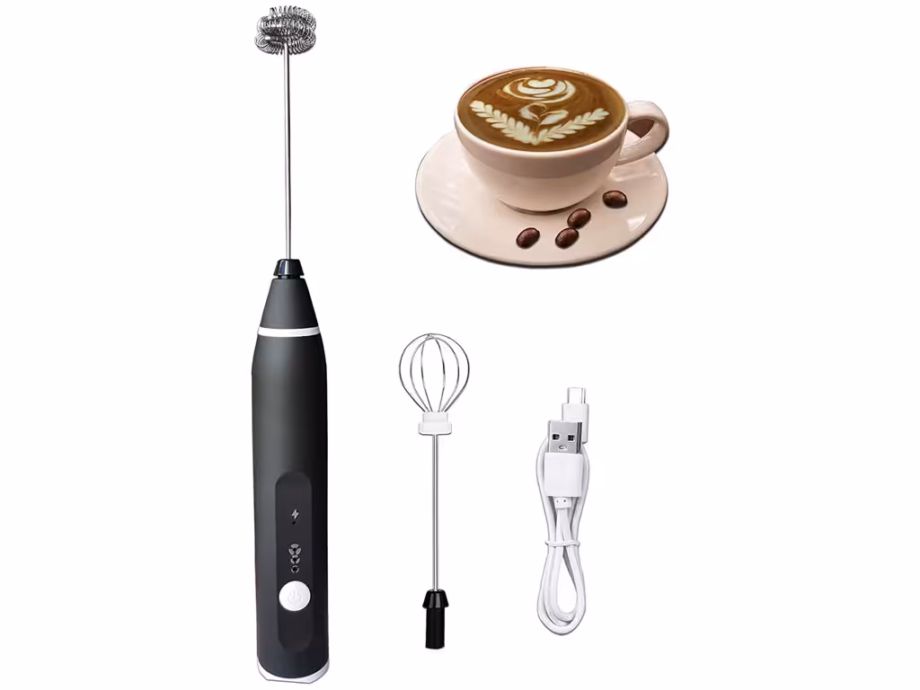 فوم ساز برقی چندمنظوره شیر Frother Handheld Multi-functional Electric Foam Maker