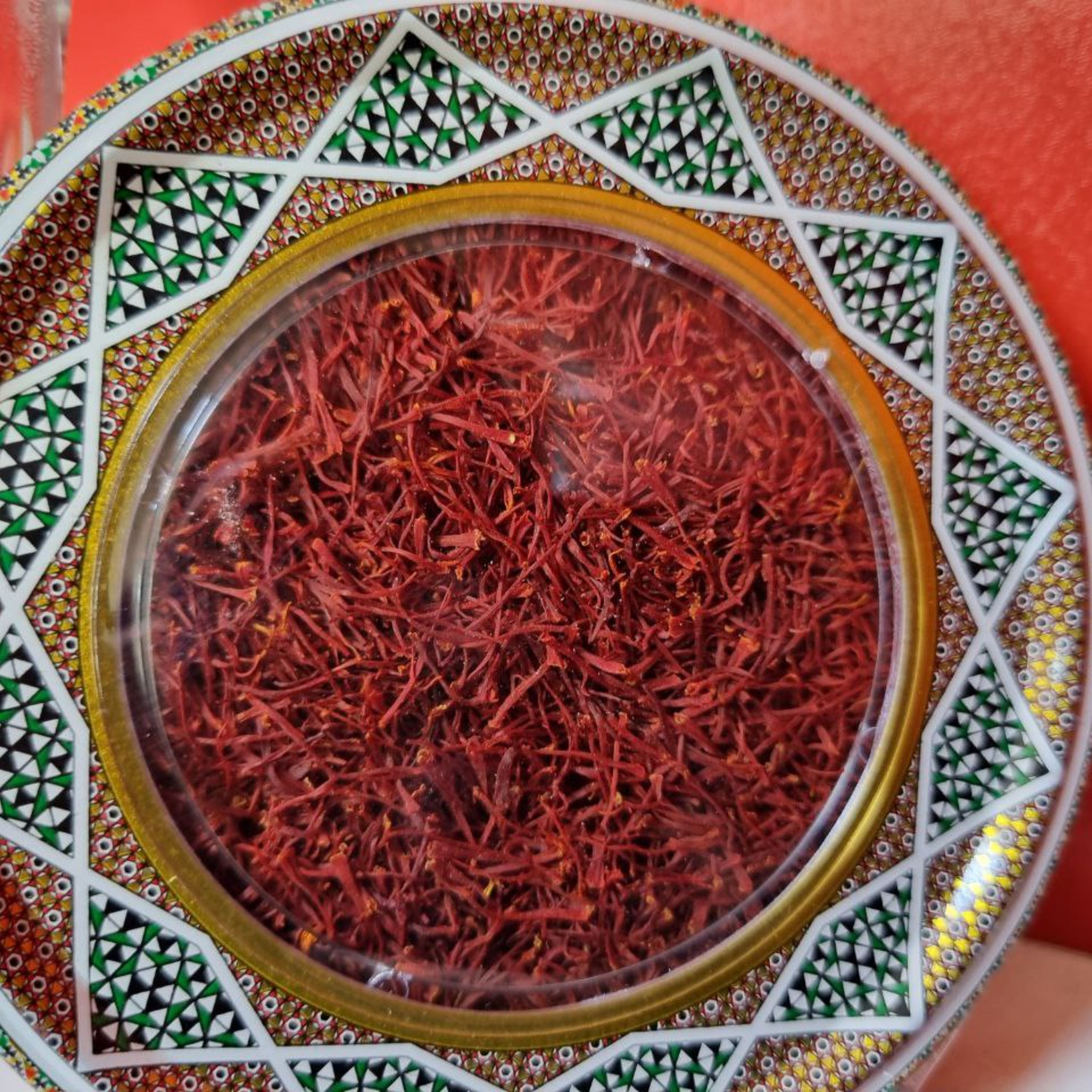 زعفران سرگل یک مثقالی (4.6 گرم) قاینات با بسته بندی خاتم آبان 1403 ( مستقیم از کشاورز)