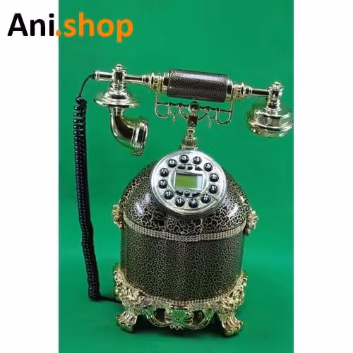 تلفن پلی استر قهوه ای کد AM7