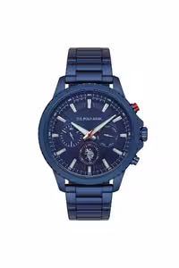 ساعت آبی مردانه مچی USPA1034 04 اورجینال U.S. Polo Assn.