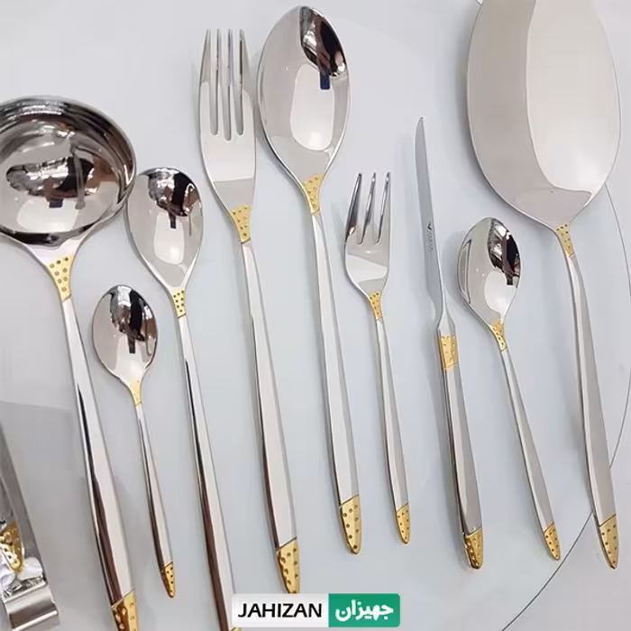 سرویس قاشق چنگال 30نفره 151پارچه ورسا کد9008mg