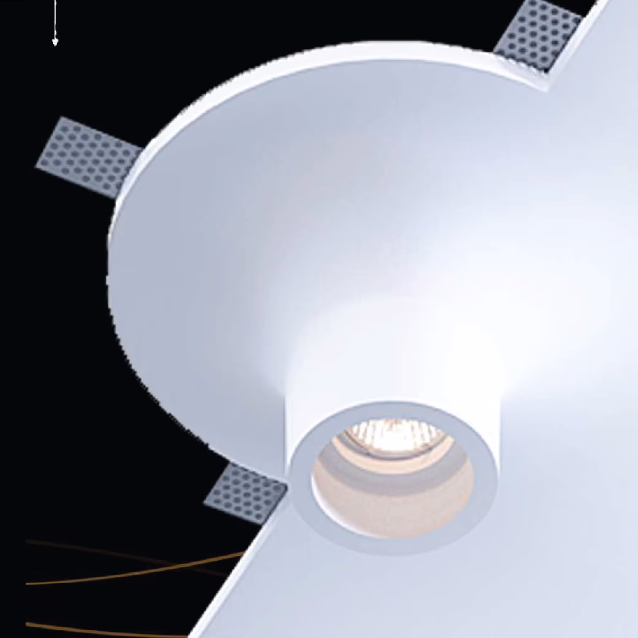 فریم گچی توکار(قاب هالوژن)-کد sorna