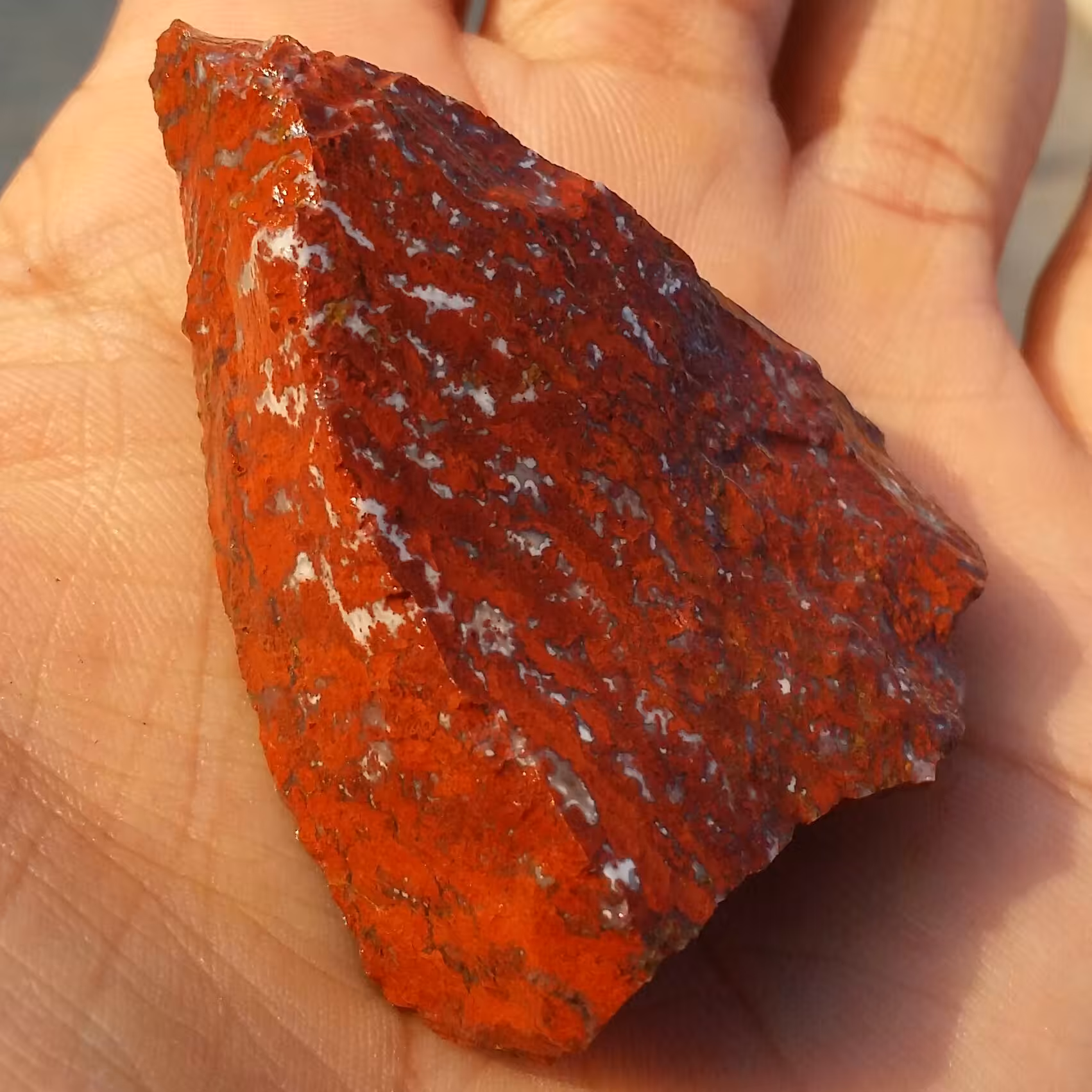 سنگ راف جاسپر منظره سرخ 100 در 100 طبیعی خاص بی نظیر
کد 8245