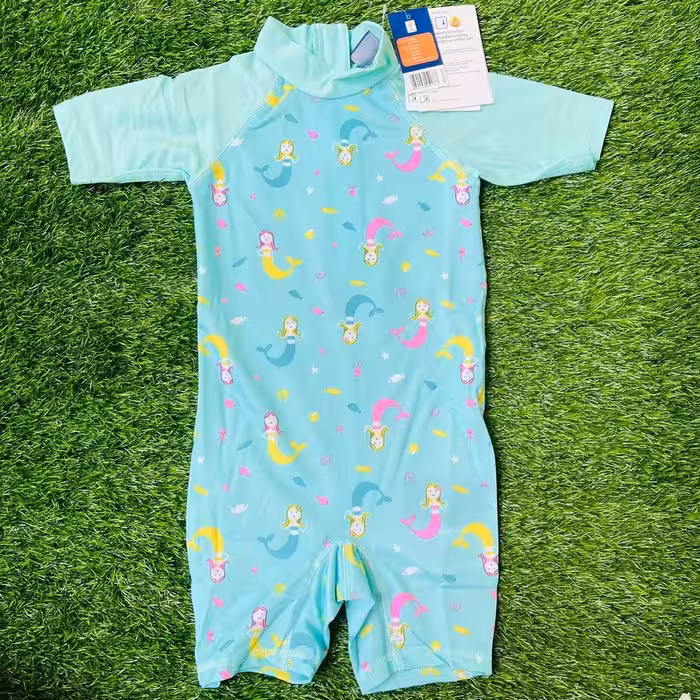 مایو سرهمی آلمانی 2 تا 4 سال مخصوص شن بازی ضد اشعه و ضد کلر برند لوپیلو 