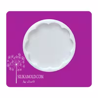 قالب سیلیکونی رزین زیرلیوانی مدل گل