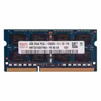 رم لپ تاپ4گیگ  hynix ddr3 pc3l 1600-12800