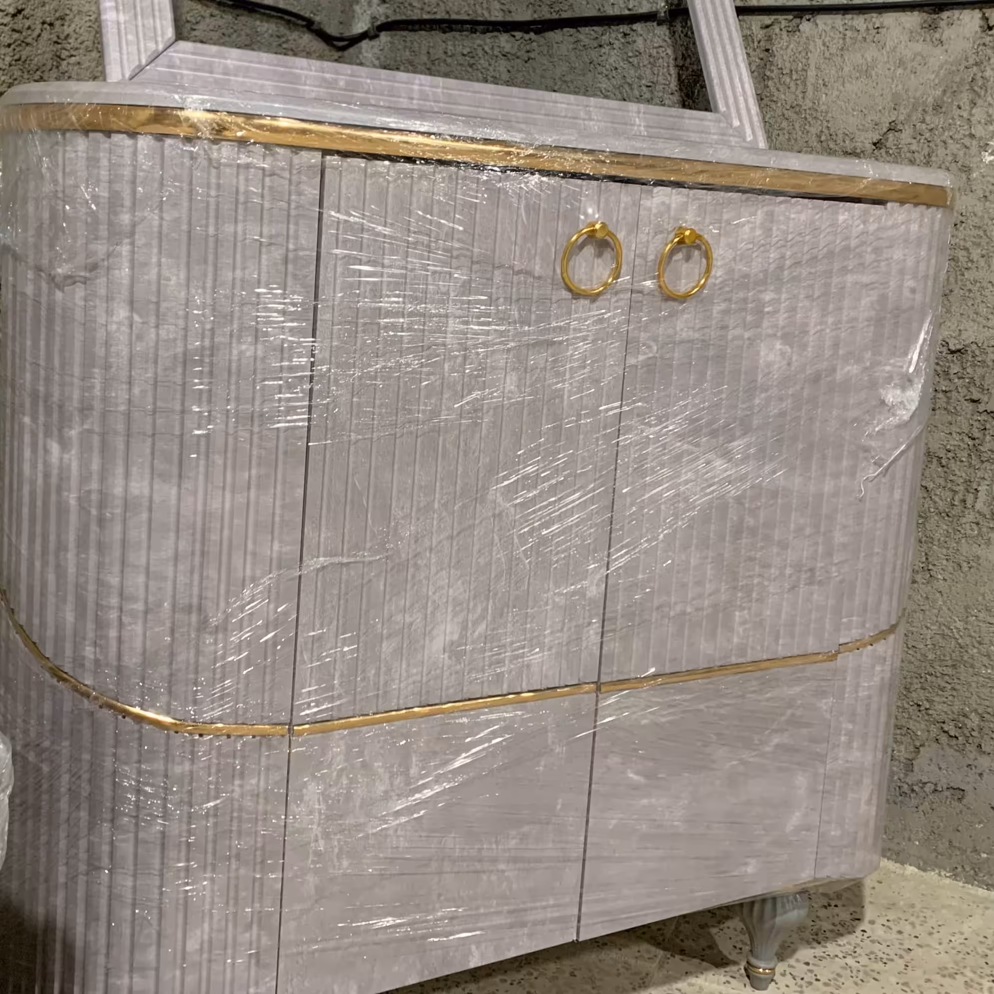 آینه کنسول کم جا میز تلویزیون با ضمانت نامه