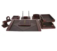 ست مدیریتی رومیزی چوبی 9 تکه کد 9002