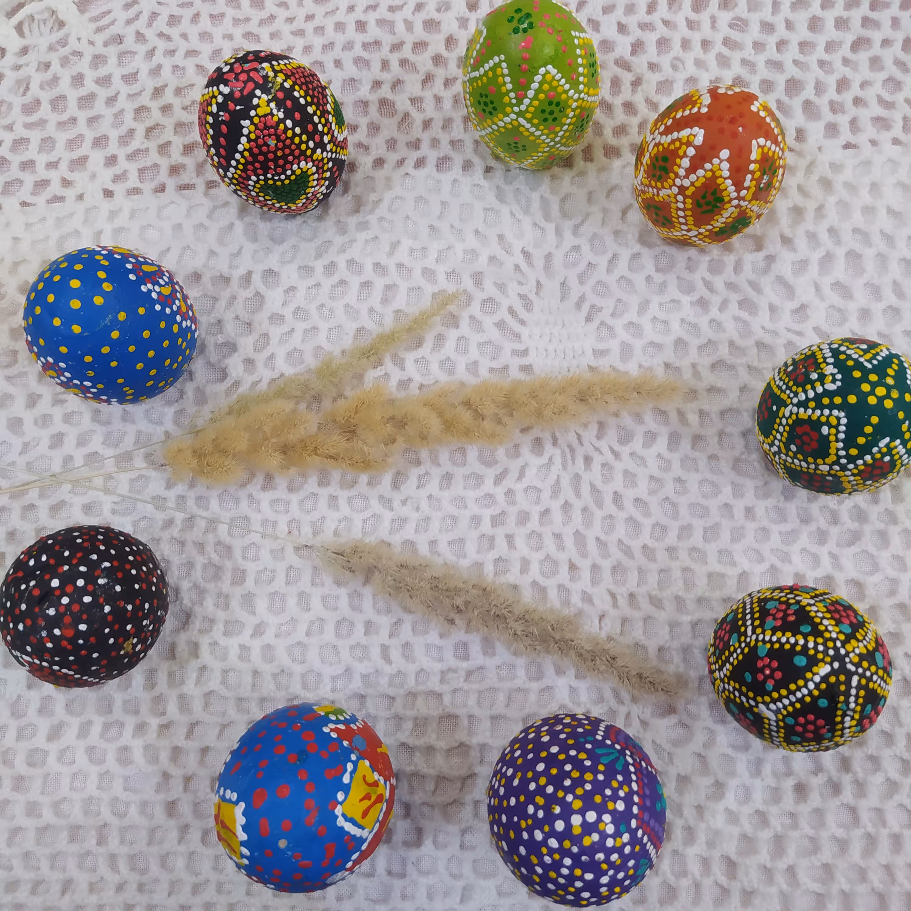 تخم مرغ نقطه کوبی و بتقجه