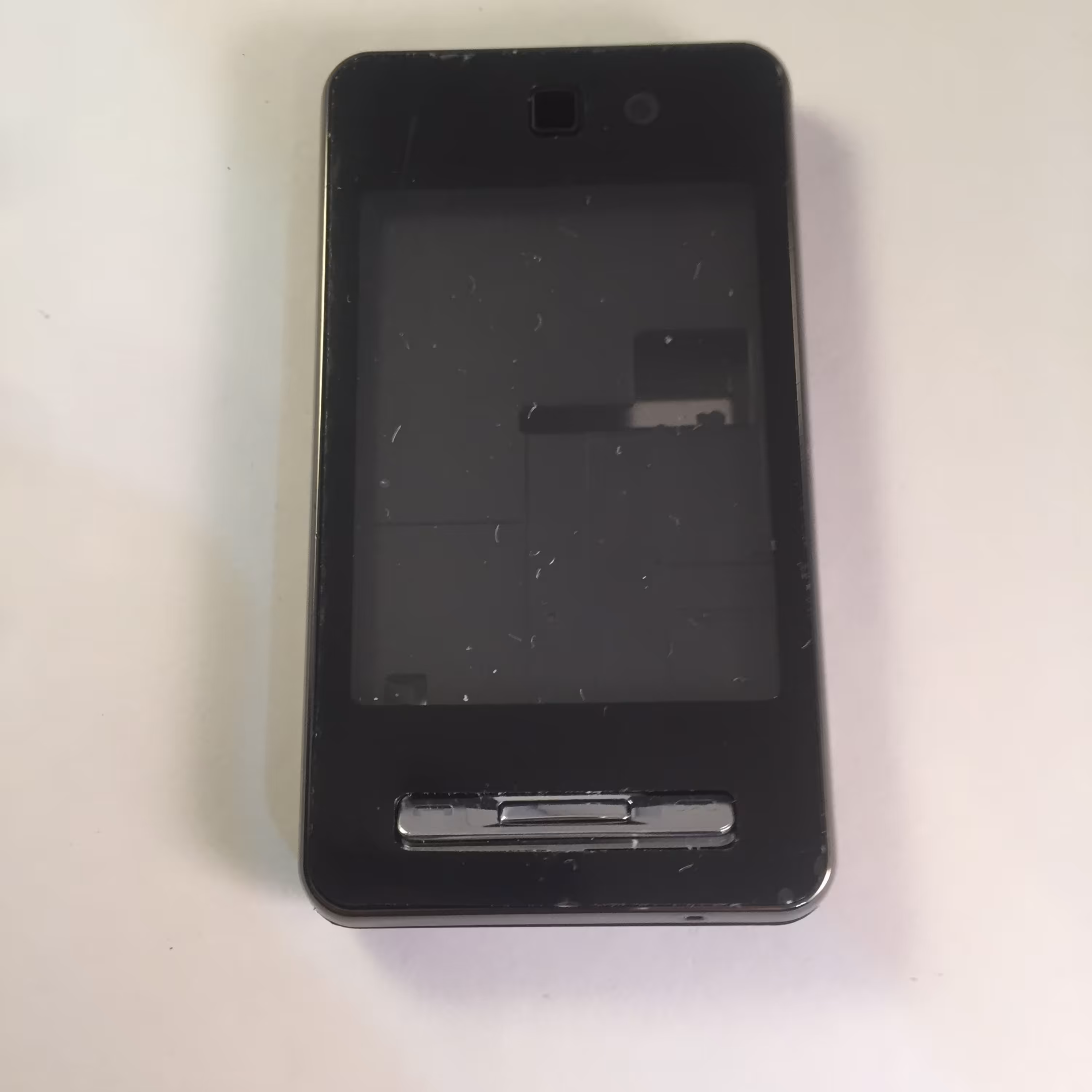 قاب سامسونگ Samsung F480 (مشکی نقره ای)