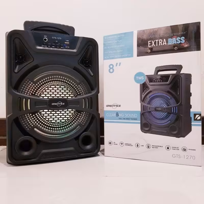 اسپیکر بلوتوثی قابل حمل GTS1270