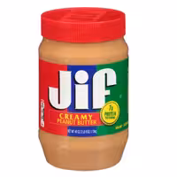 کره بادام زمینی کرمی جیف،450 گرمی