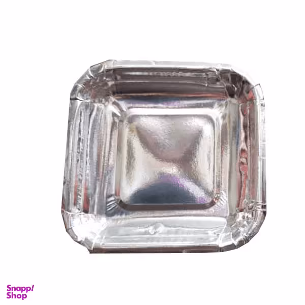 پیش دستی یکبار مصرف مدل متالایز کد S بسته 20 عددی