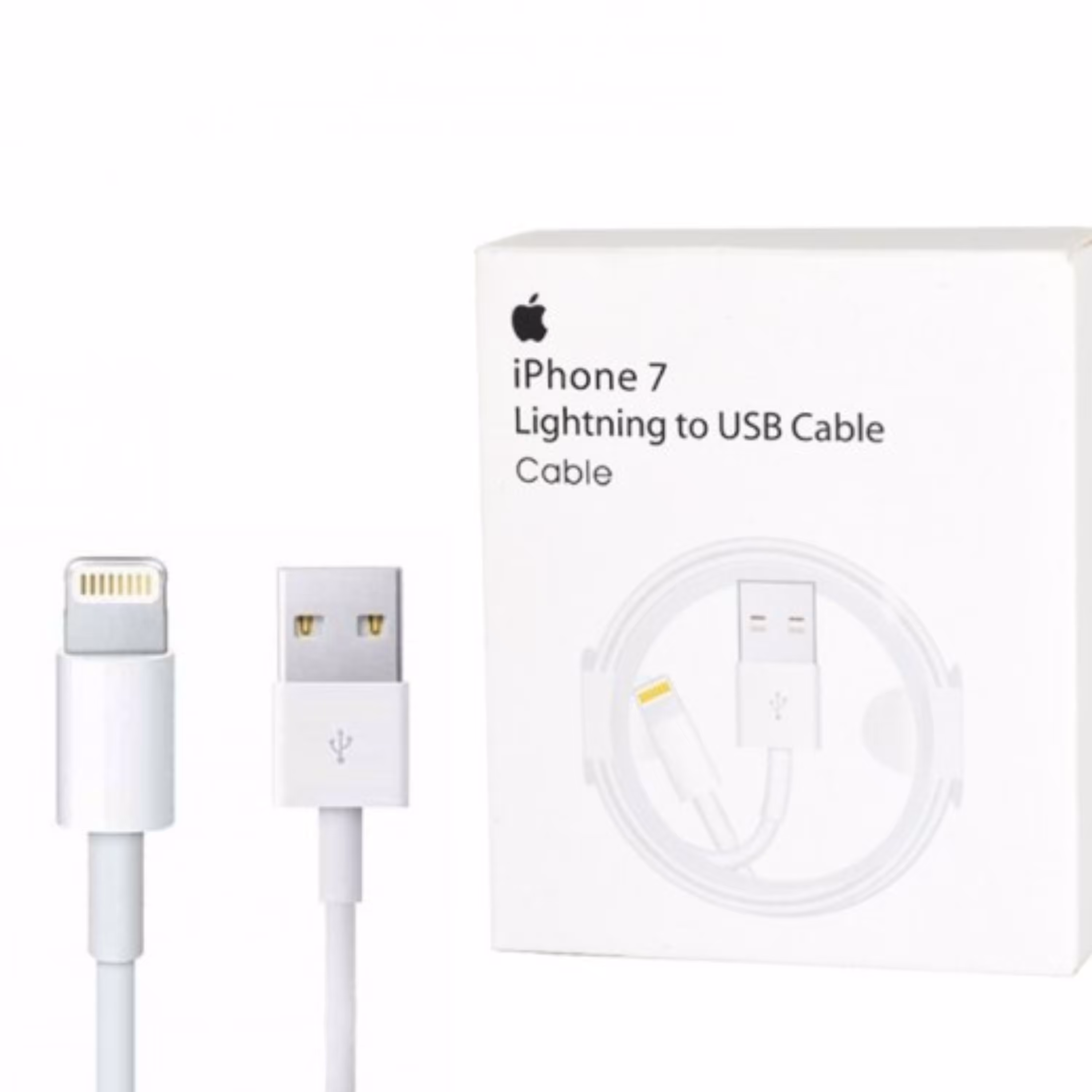 کابل آیفون 7 اورجینال (lightning) مدل MD818ZM