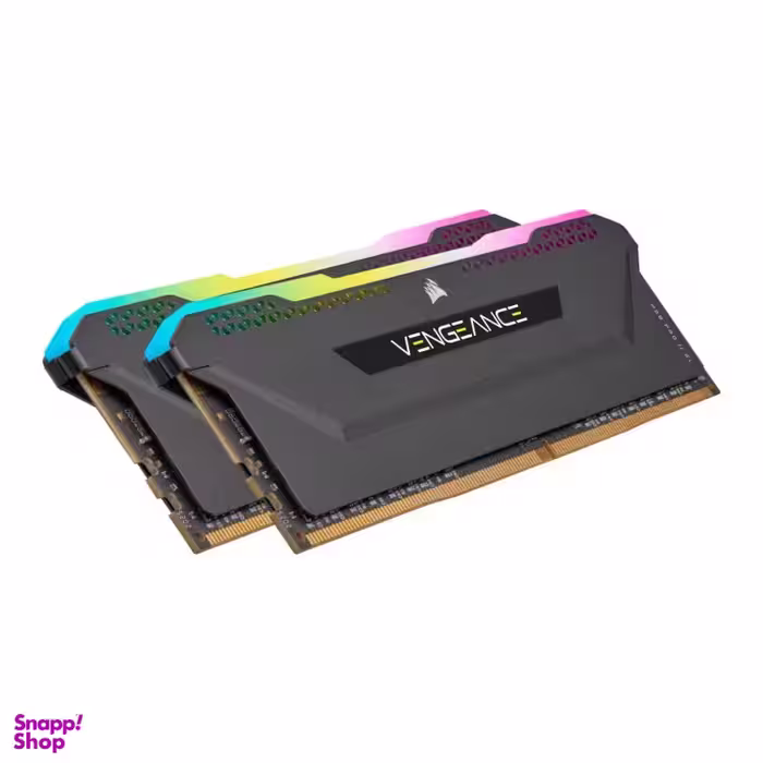 رم دسکتاپ کورسیر مدل 3600mHz VENGENCE SL RGB DDR4 ظرفیت 8 گیگابایت بسته 2 عددی