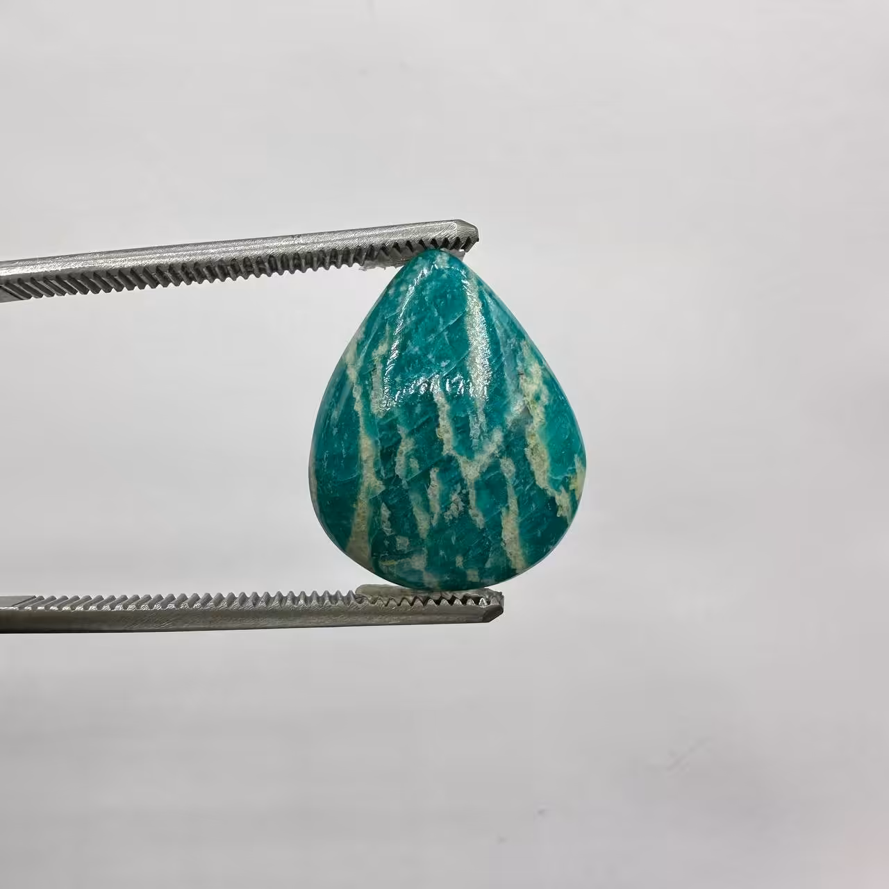 نگین آمازونیت طبیعی اشکی 2351002