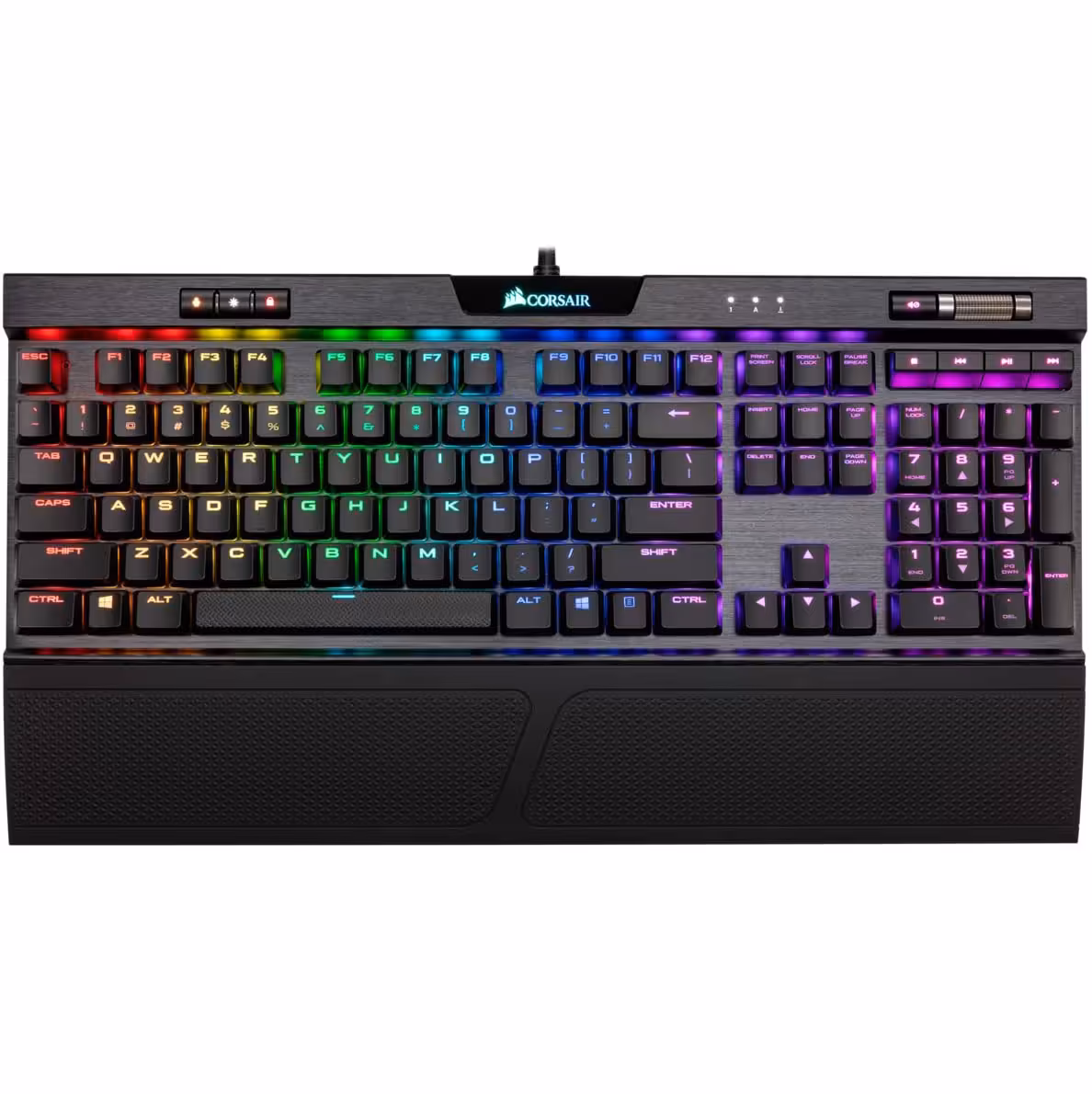 خرید کیبورد گیمینگ مکانیکال کورسیر Keyboard Corsair K70 RGB TKL CHERRY MX Red با بهترین قیمت