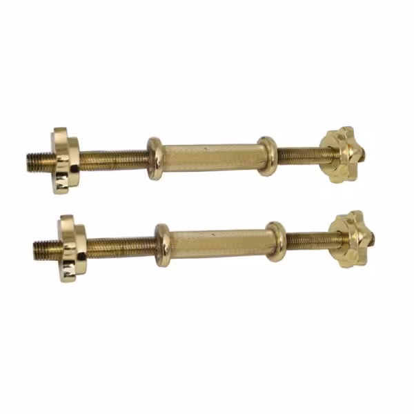 دسته دمبل خانگی مدل 2022 بسته 2 عددی | طلایی