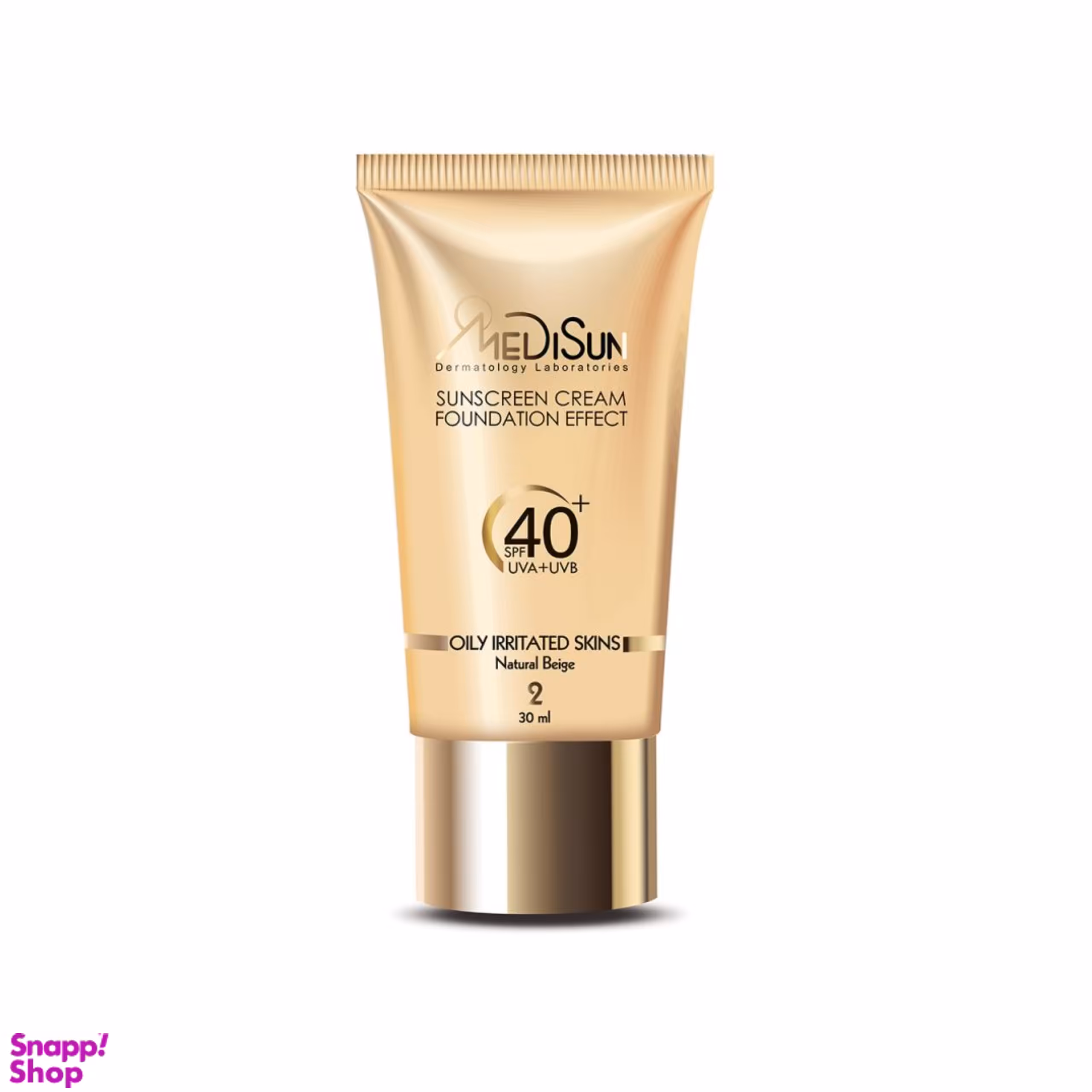 کرم ضد آفتاب مدیسان (Medisun) انواع پوست با spf 40 بژ طبیعی حجم 30 میلی لیتر