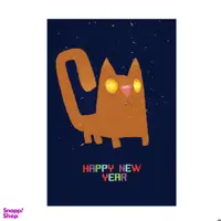 کارت پستال بیگای استودیو مدل Happy New Year