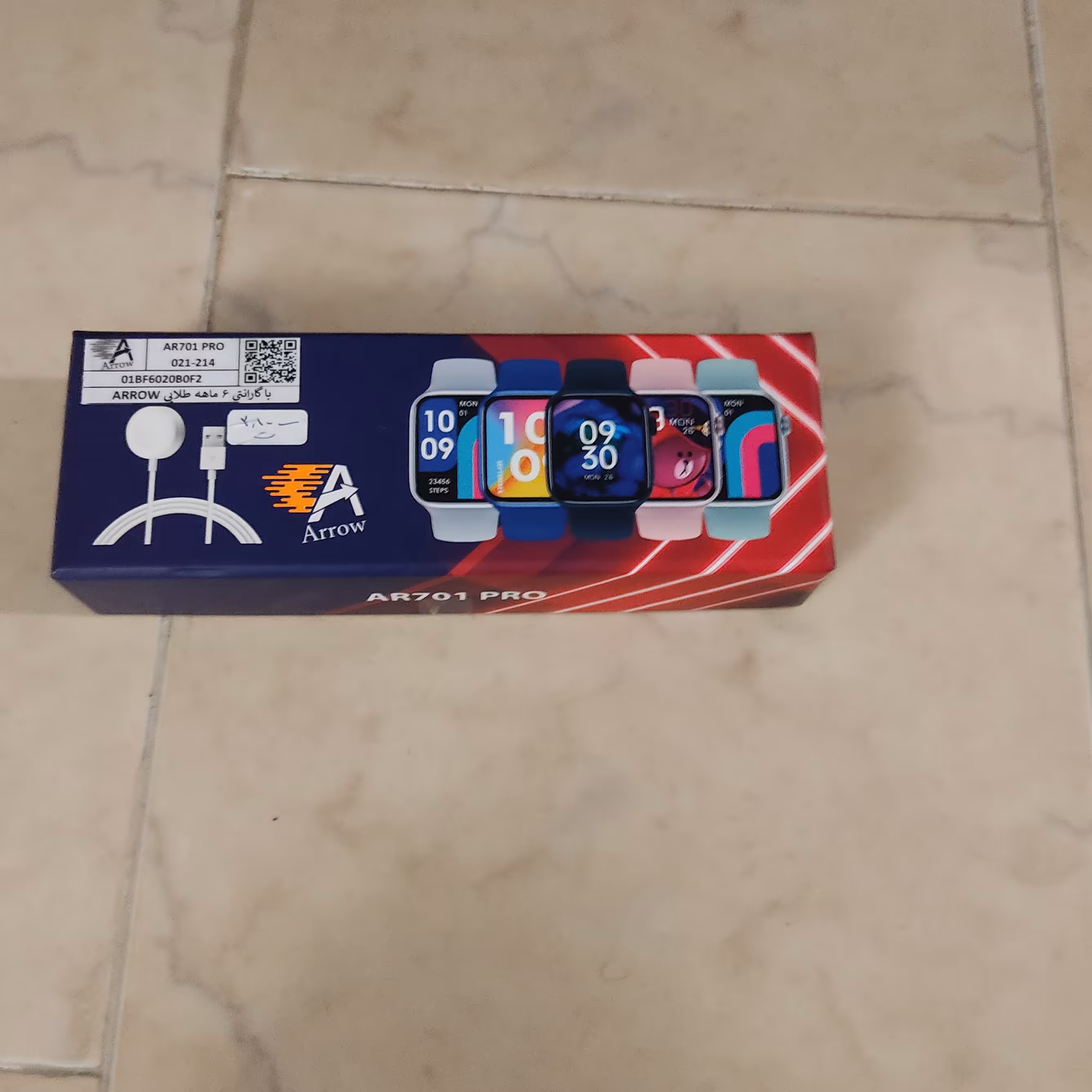 ساعت هوشمند با بند اضافه و منوی پر تنوع 