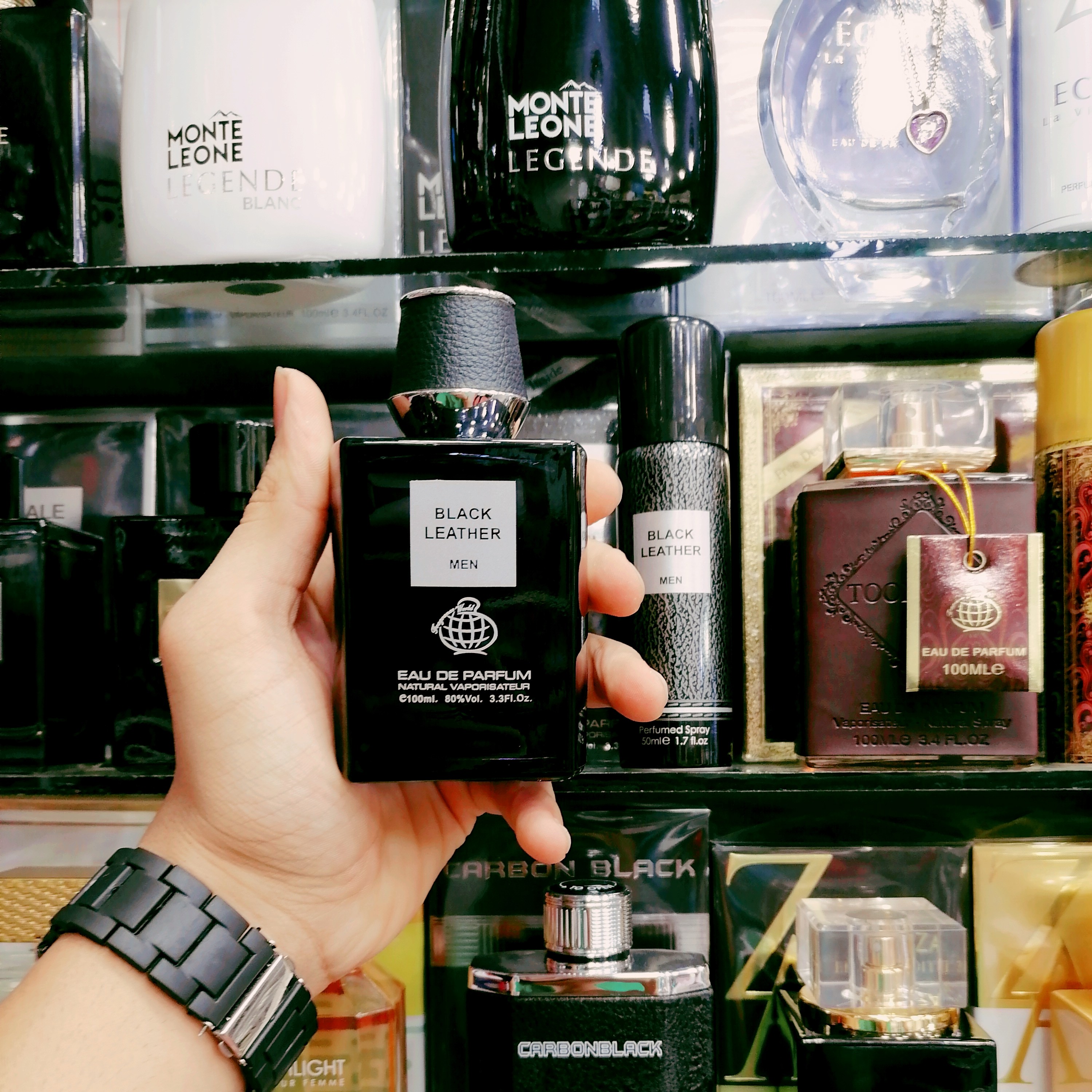 عطر ادکلن اماراتی بلک لیدر 100 میل مردانه 