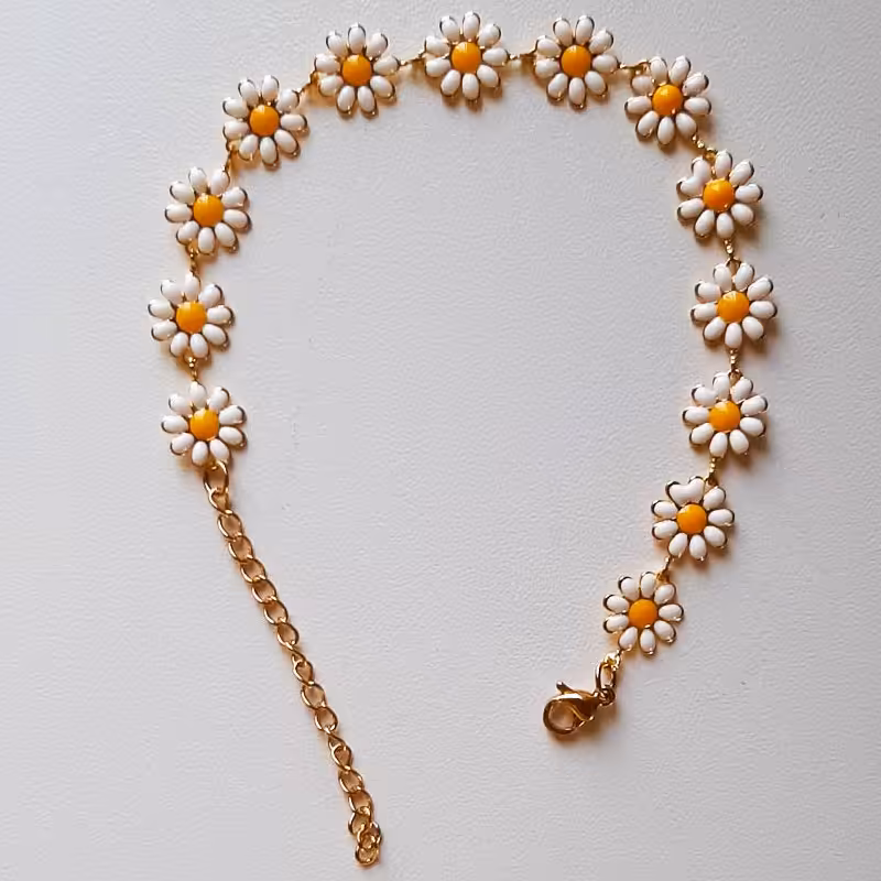 دستبند بابونه 