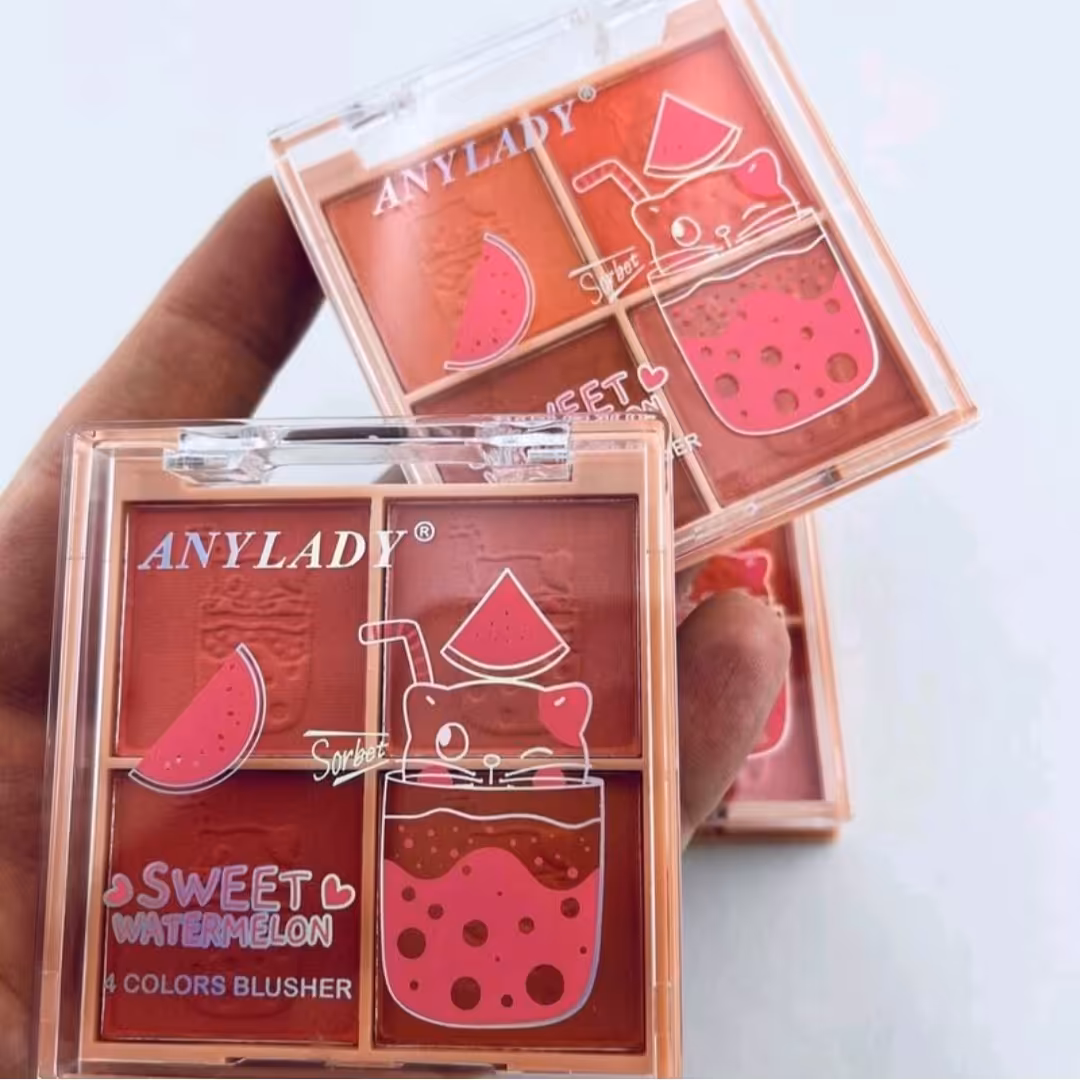 پالت رژگونه طرح گربه و هندوانه انی لیدی
مات و پودری با پیگمنت بالا
بدون ریزش
مخصوص استفاده شخصی و سالنی