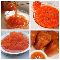 مربای هویج عسلی 1 کیلو