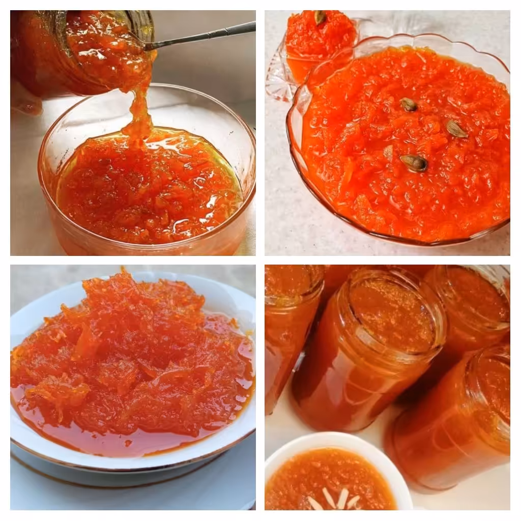 مربای هویج عسلی 1 کیلو