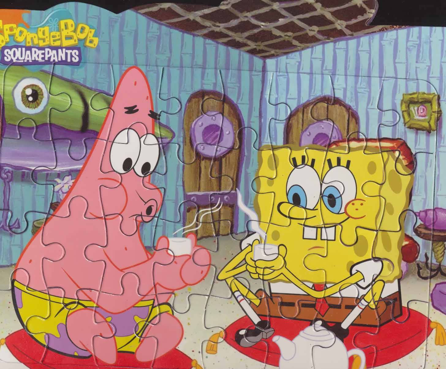 کتاب پازل باب اسفنجی