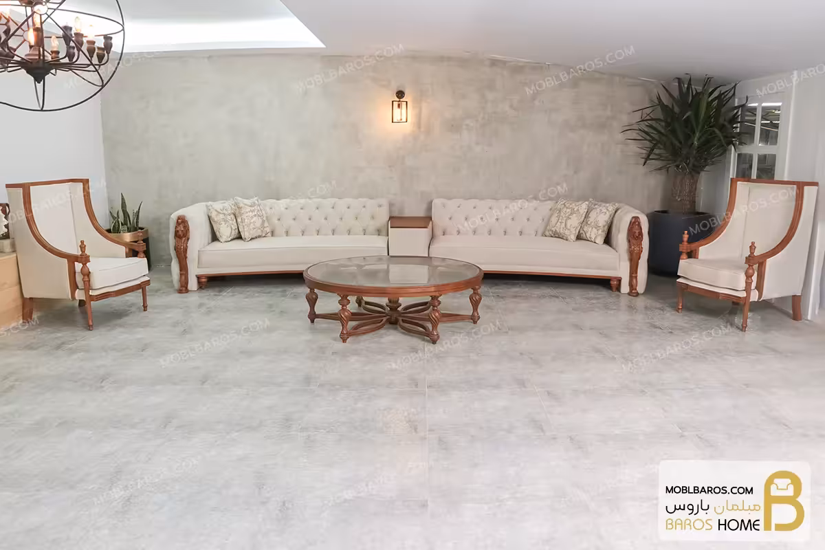 مبل راحتی جدید 8 نفره لیون