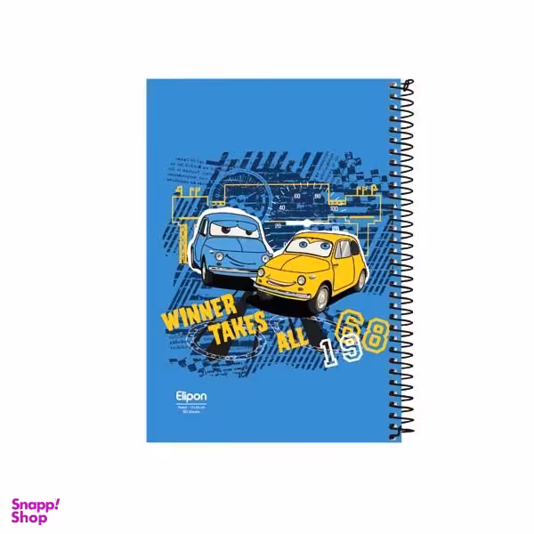 دفتر مشق 80 برگ الیپون کد 2362246 کد 154205