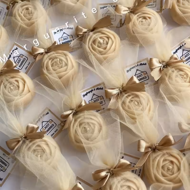 گیفت شمع پیونی 