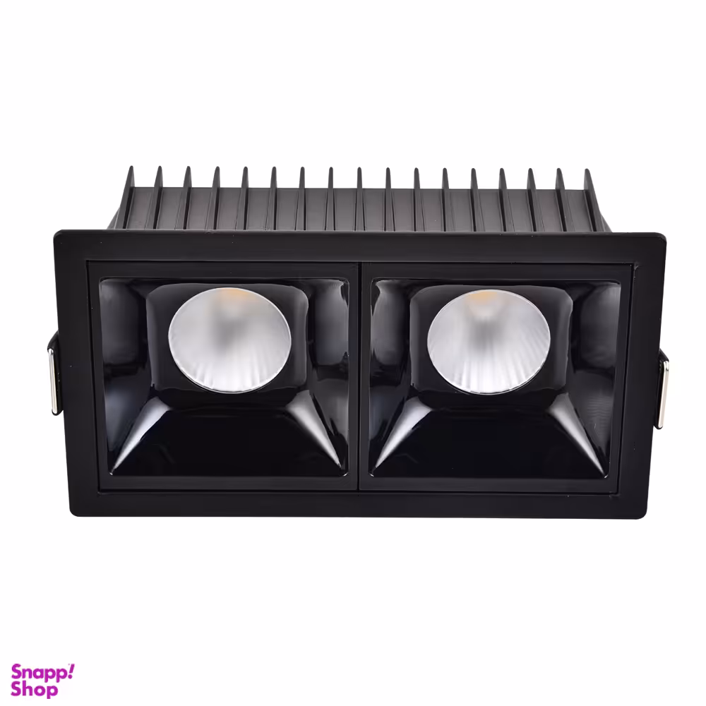 هالوژن سقفی 12 وات اس پی ان مدل توکار طرح مستطیل کد D010293