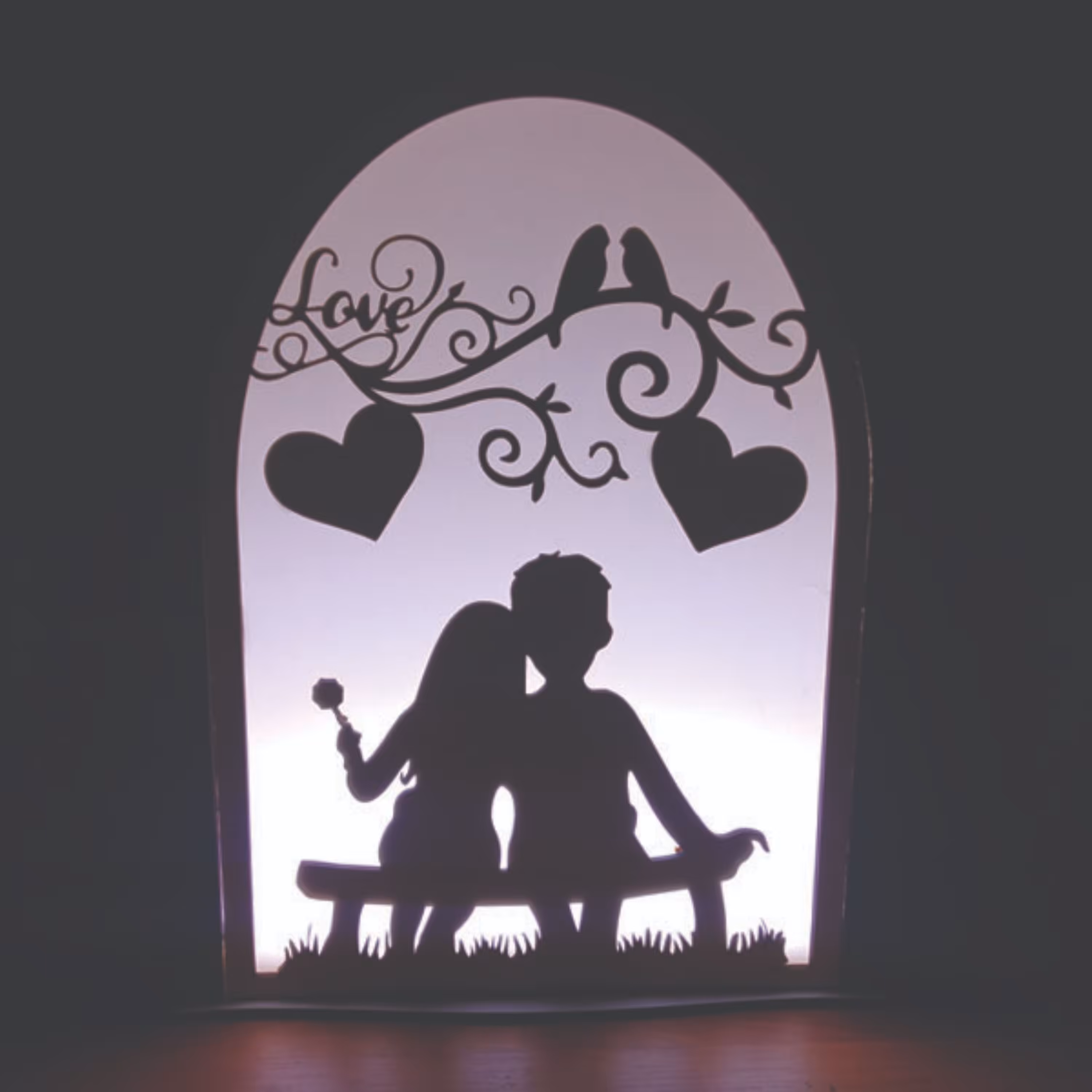 چراغ خواب طرح لاو مدل 001