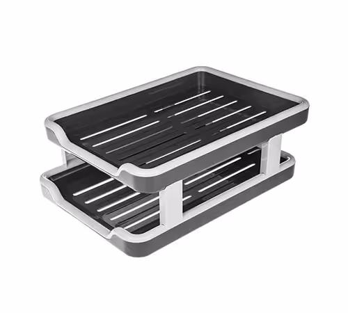 کازیه 2 طبقه پلاستیکی ونداد